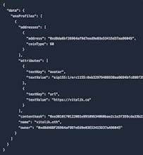 The ENS Profile API gallery image