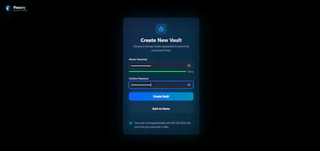 Passary, Zero-knowledge Password Manager gallery image