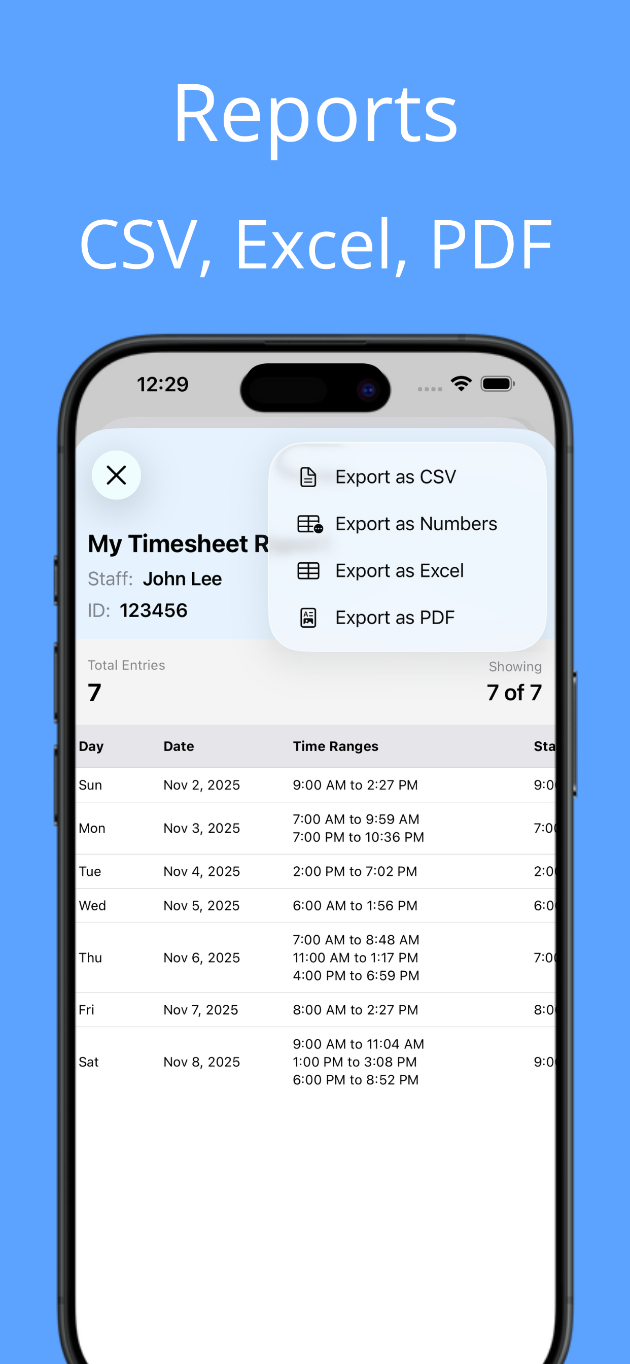 Hours Tracker - HourStreaks gallery image
