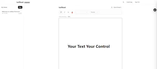 txtNest gallery image
