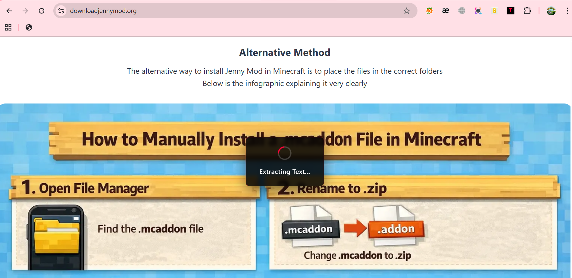 Text Extractor Extension gallery image