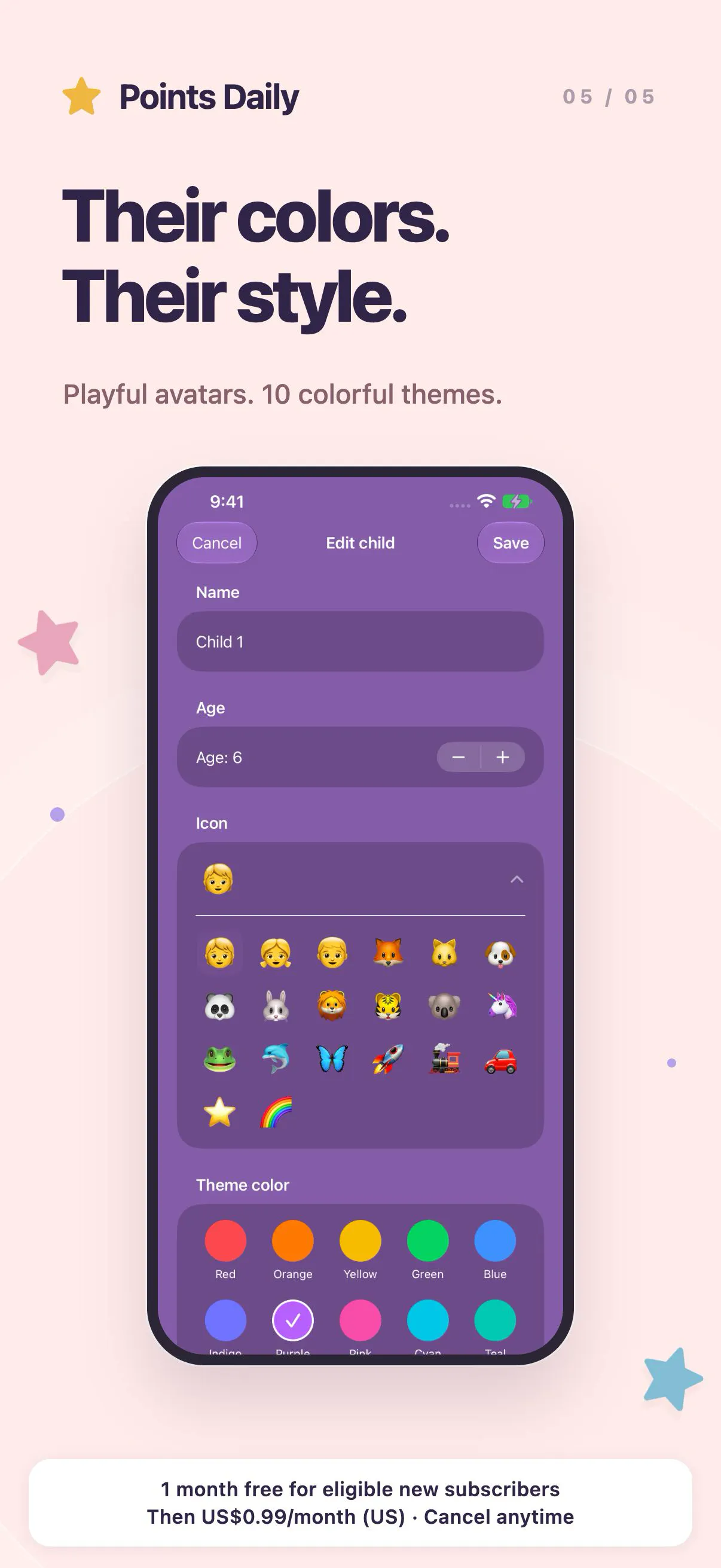 Points Daily Kids gallery image