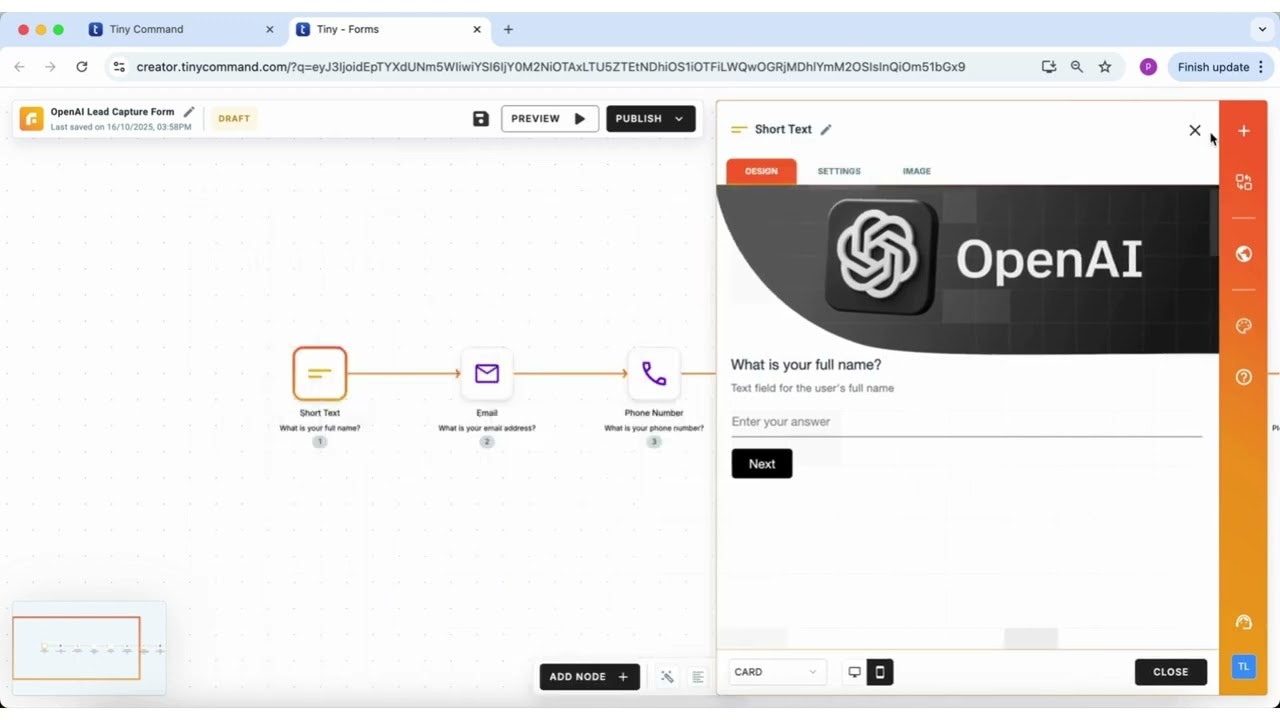 TinyCommand gallery image