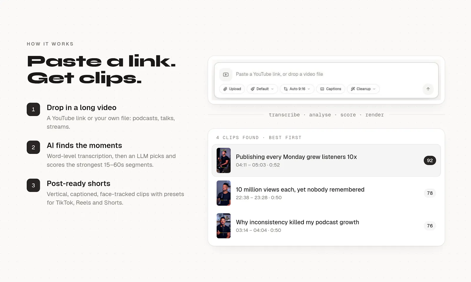 SupoClip screenshot 2