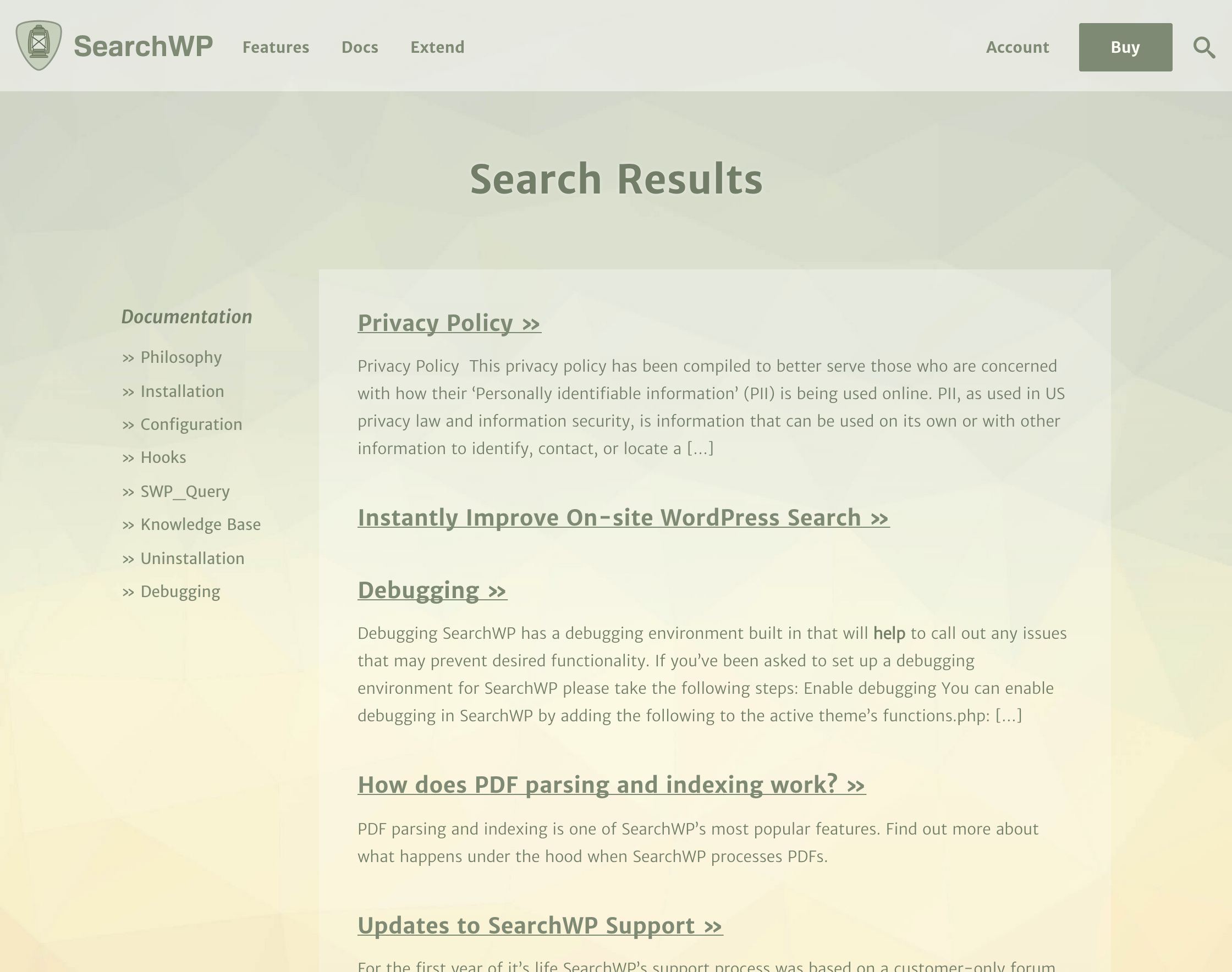 SearchWP gallery image