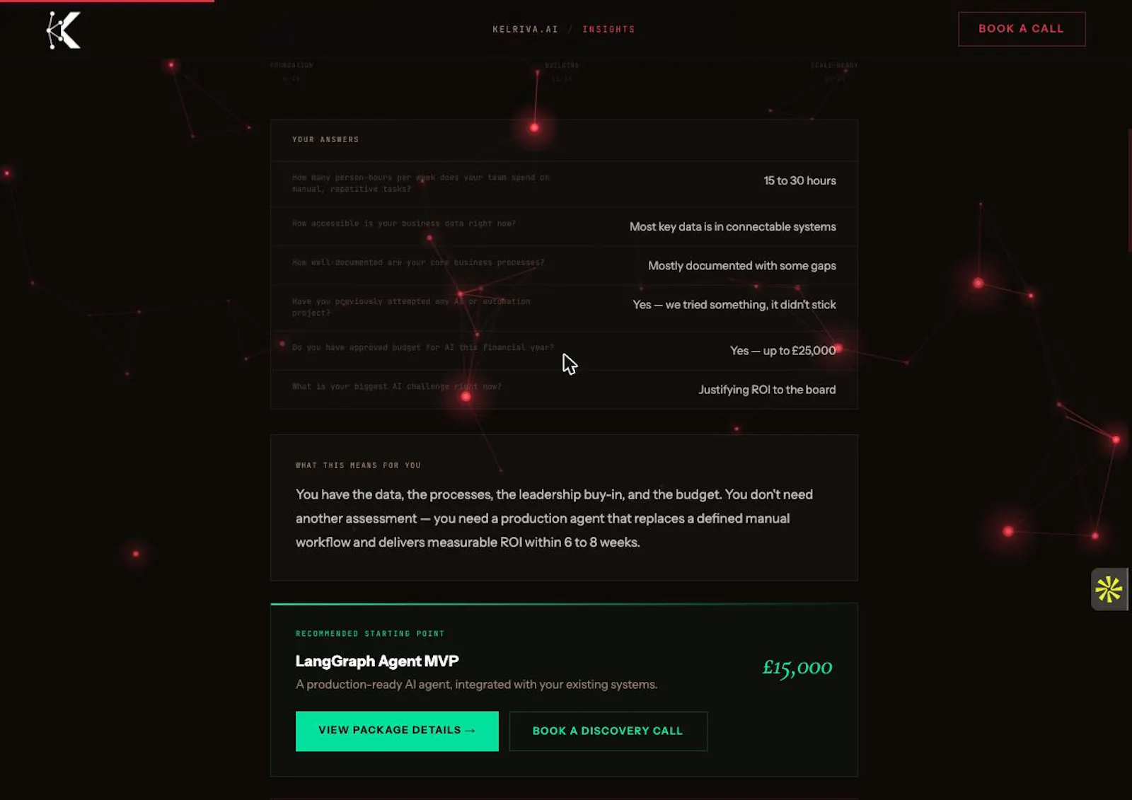 Enterprise AI Readiness Score screenshot 3