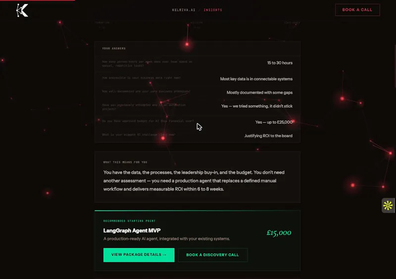 Enterprise AI Readiness Score screenshot 3