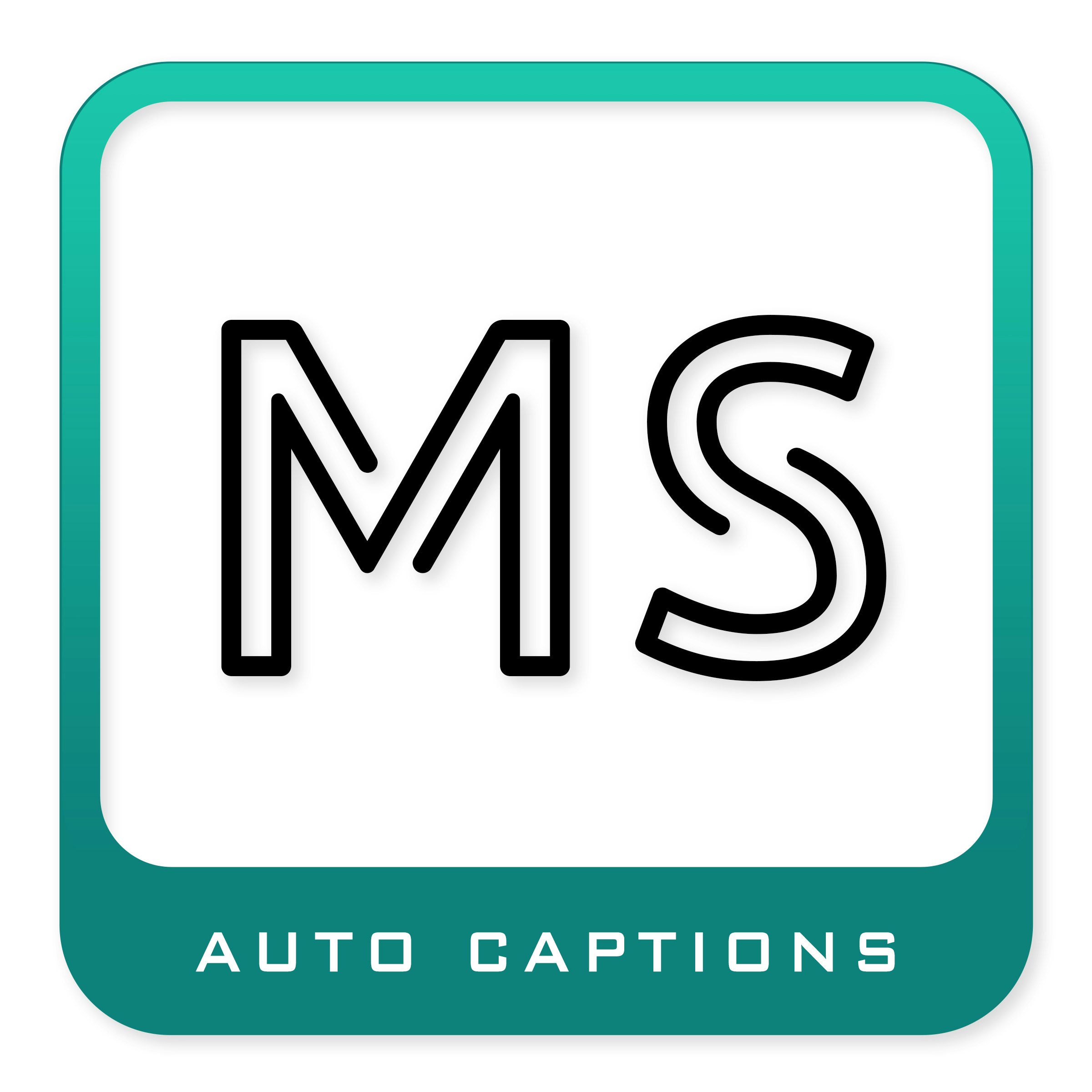 MS AUTO CAPTIONS logo