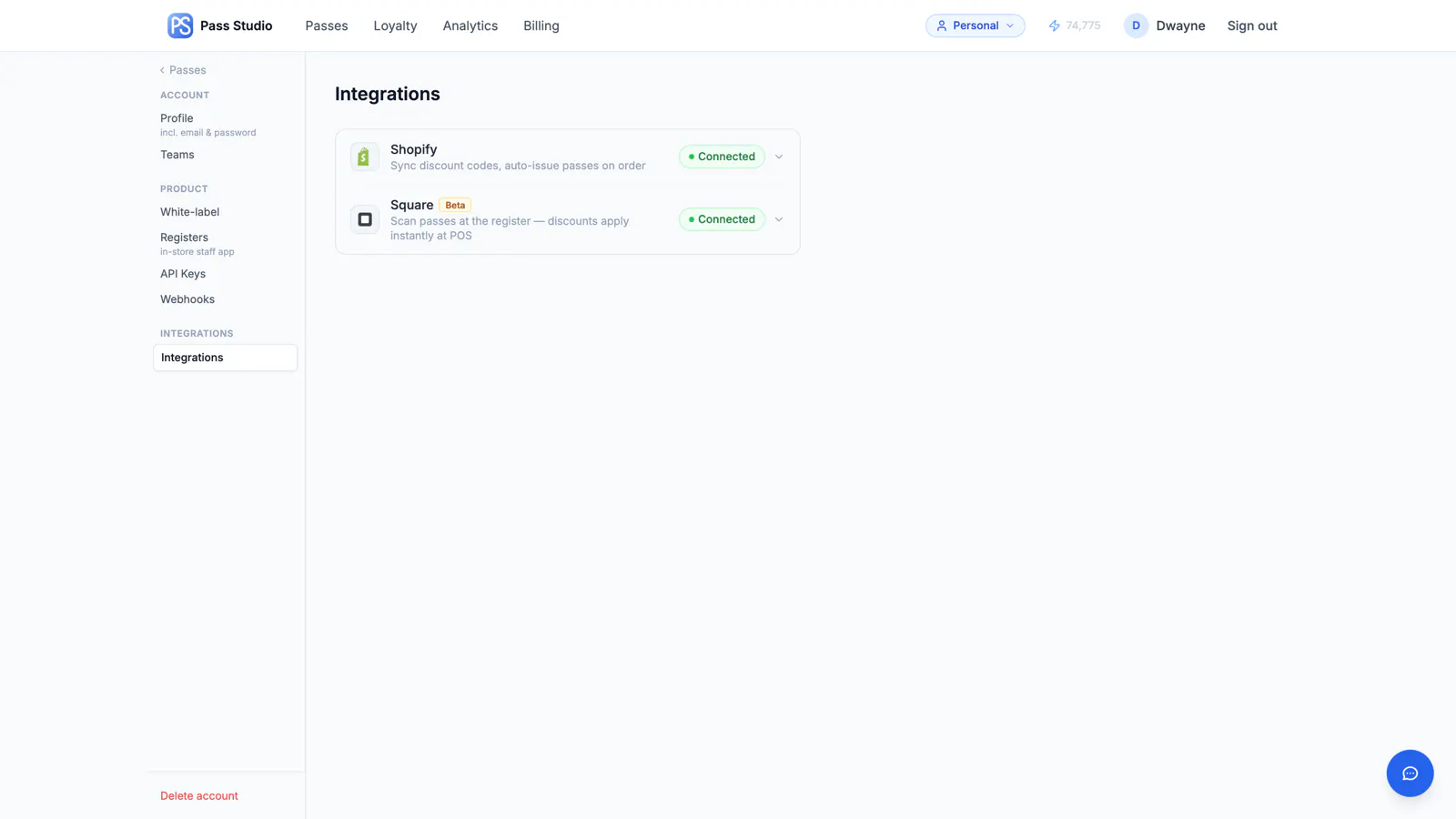 Pass Studio screenshot 5