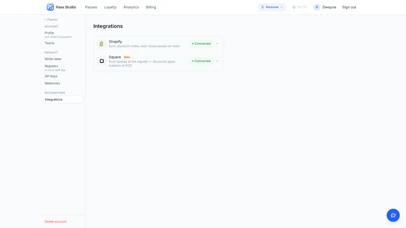 Pass Studio screenshot 5