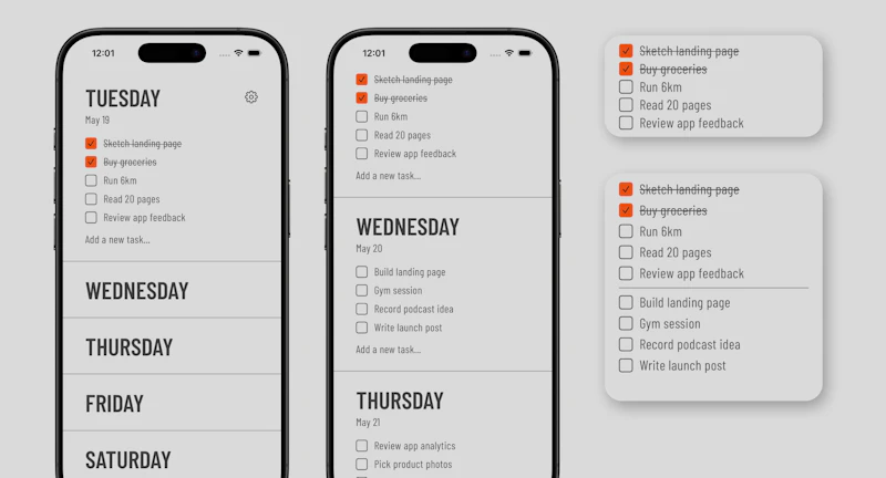 Tally screenshot 1