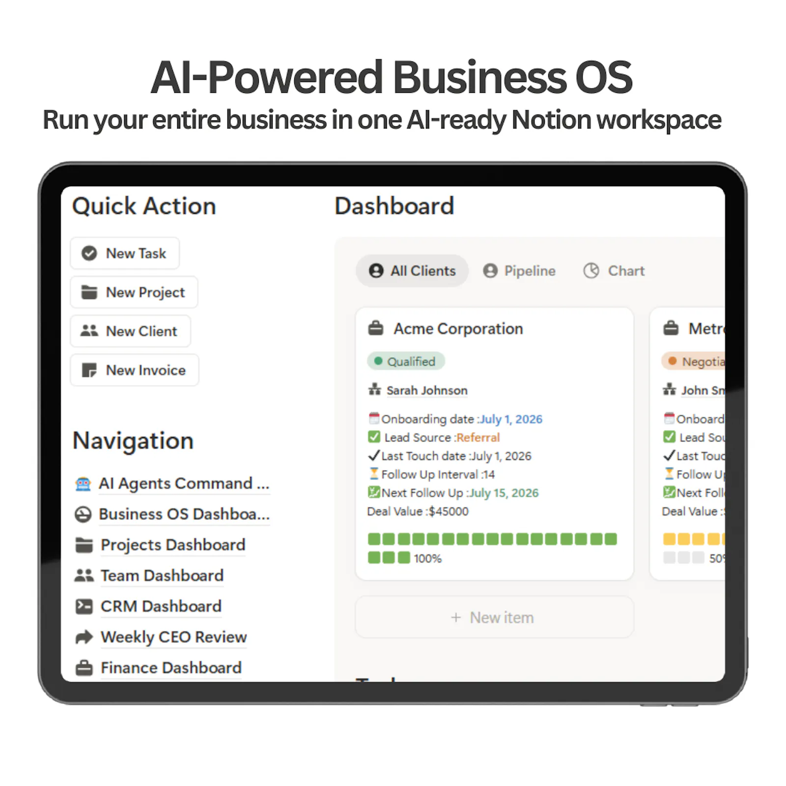 AI-Powered Business OS  screenshot 2