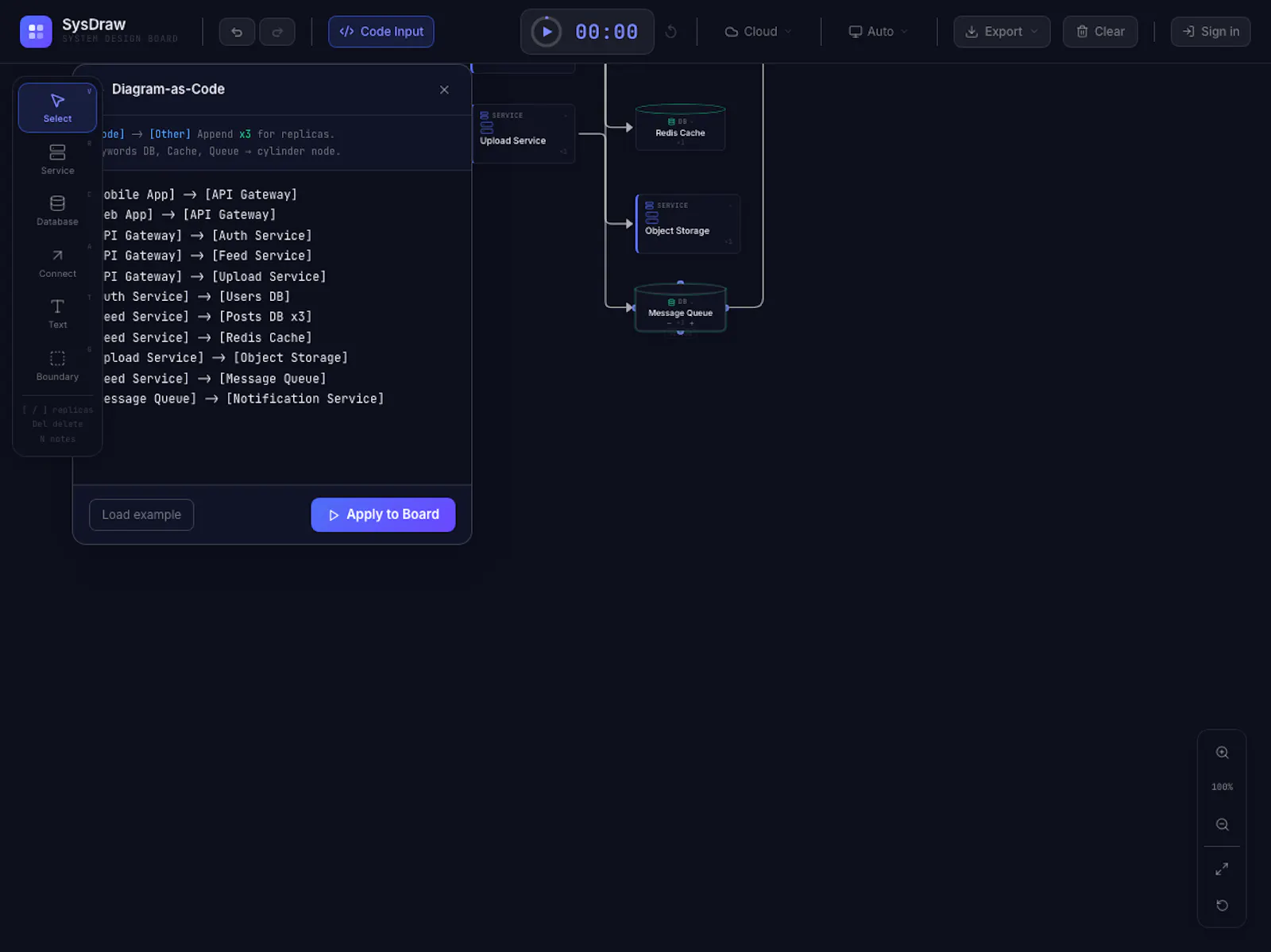 SystemDesignBoard screenshot 1