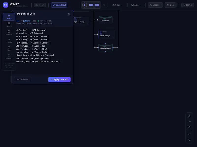 SystemDesignBoard screenshot 1