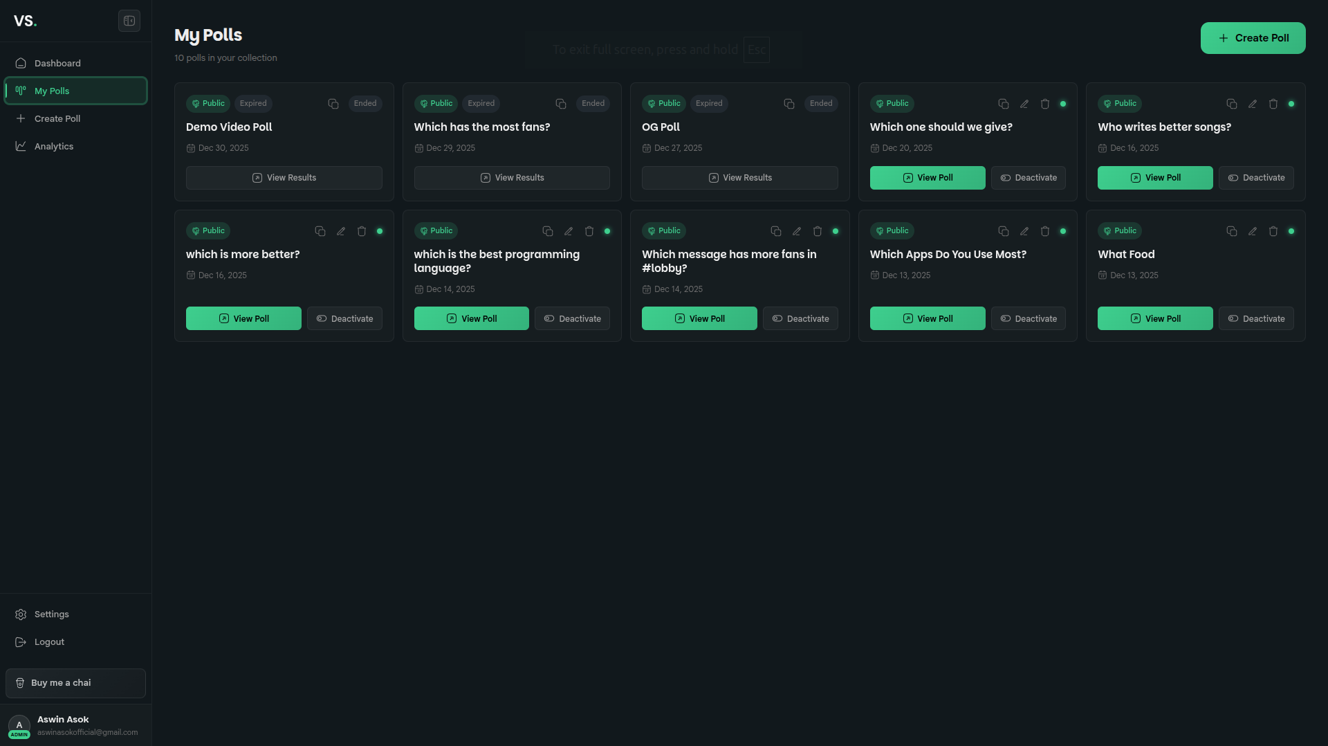Versus Space - Screenshot 3 showing product features and functionality