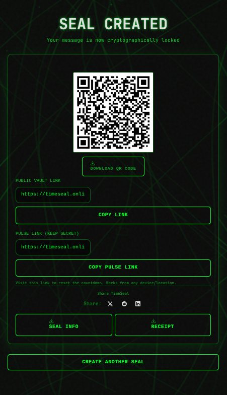 TimeSeal gallery image