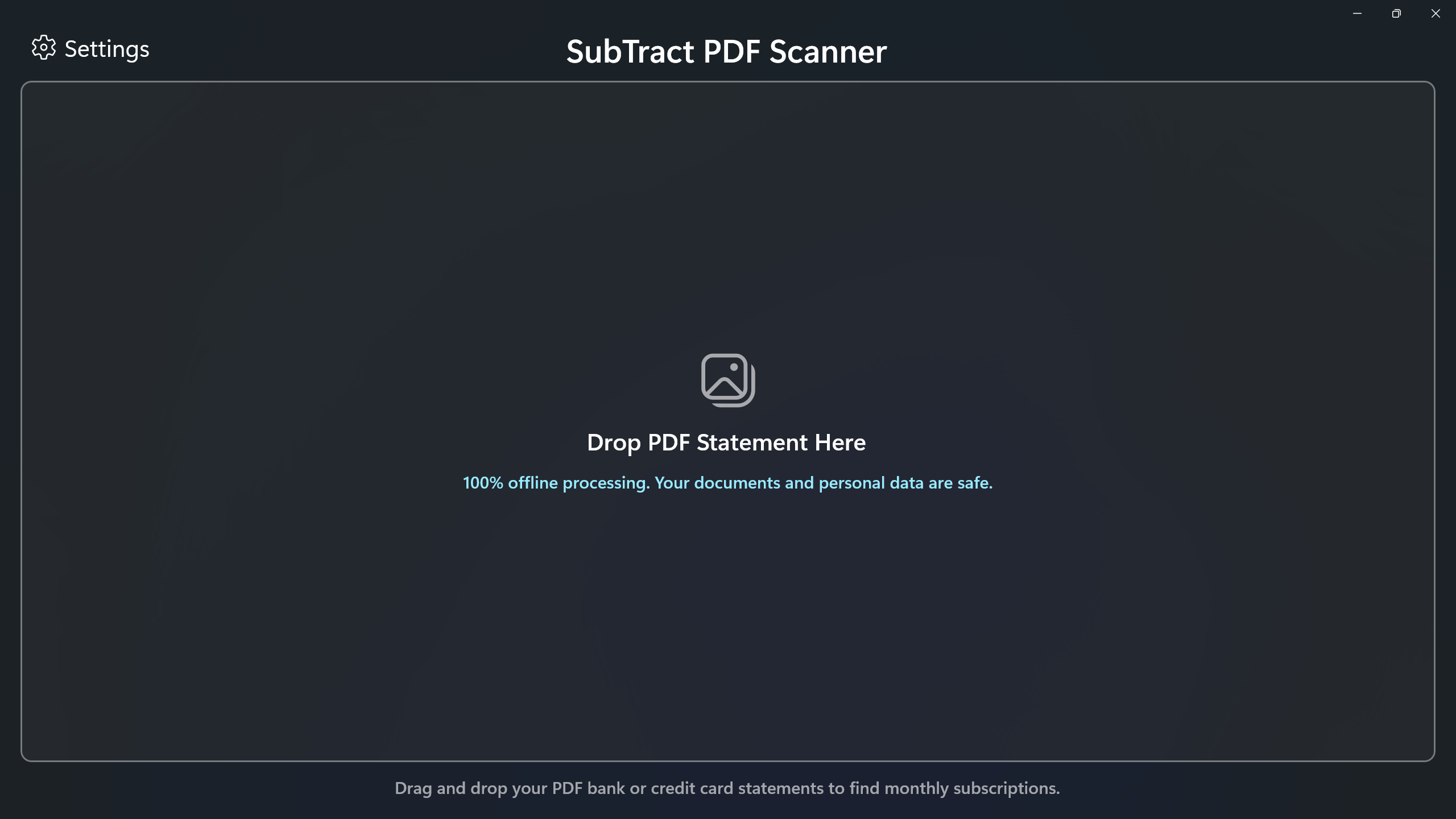  SubTract PDF: Subscription Finder - Screenshot 5 showing product features and functionality