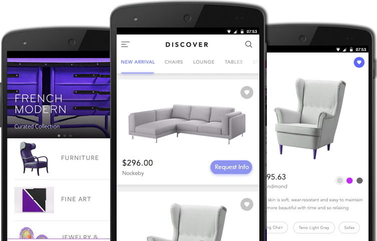 furniture store mobile apps.