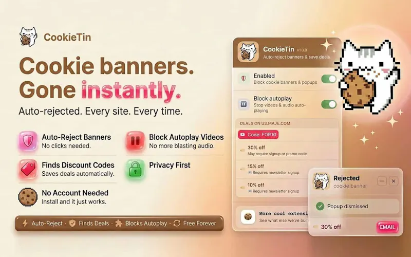 CookieTin  screenshot 3