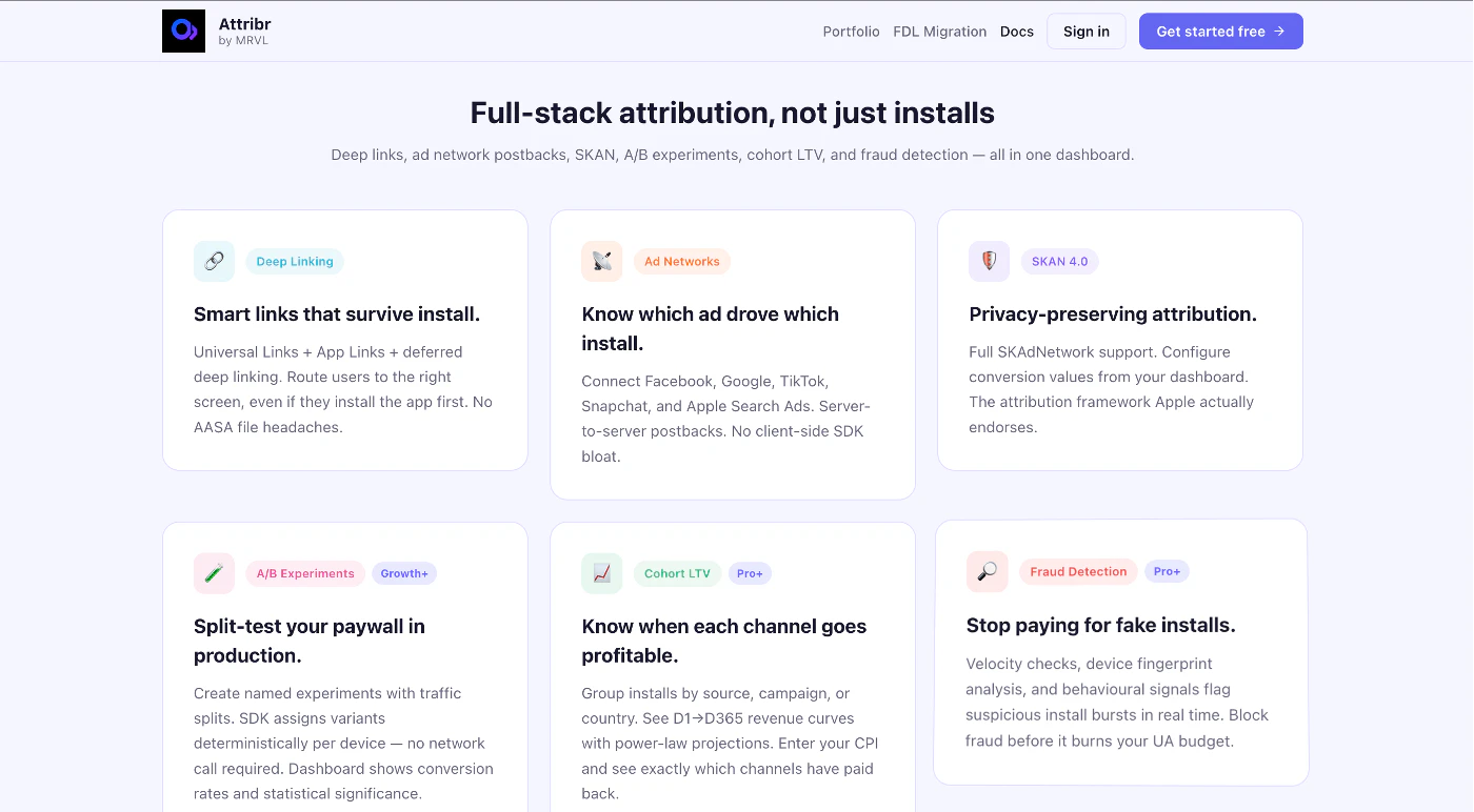 Attribr:SDK Attribution Tool for Apps screenshot 2