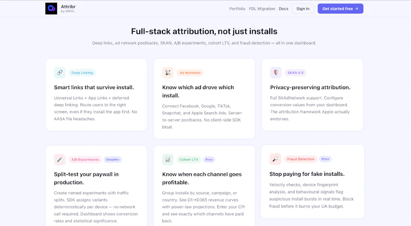 Attribr:SDK Attribution Tool for Apps screenshot 3