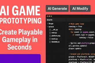 EIDOS — AI IDE for Game Prototyping gallery image