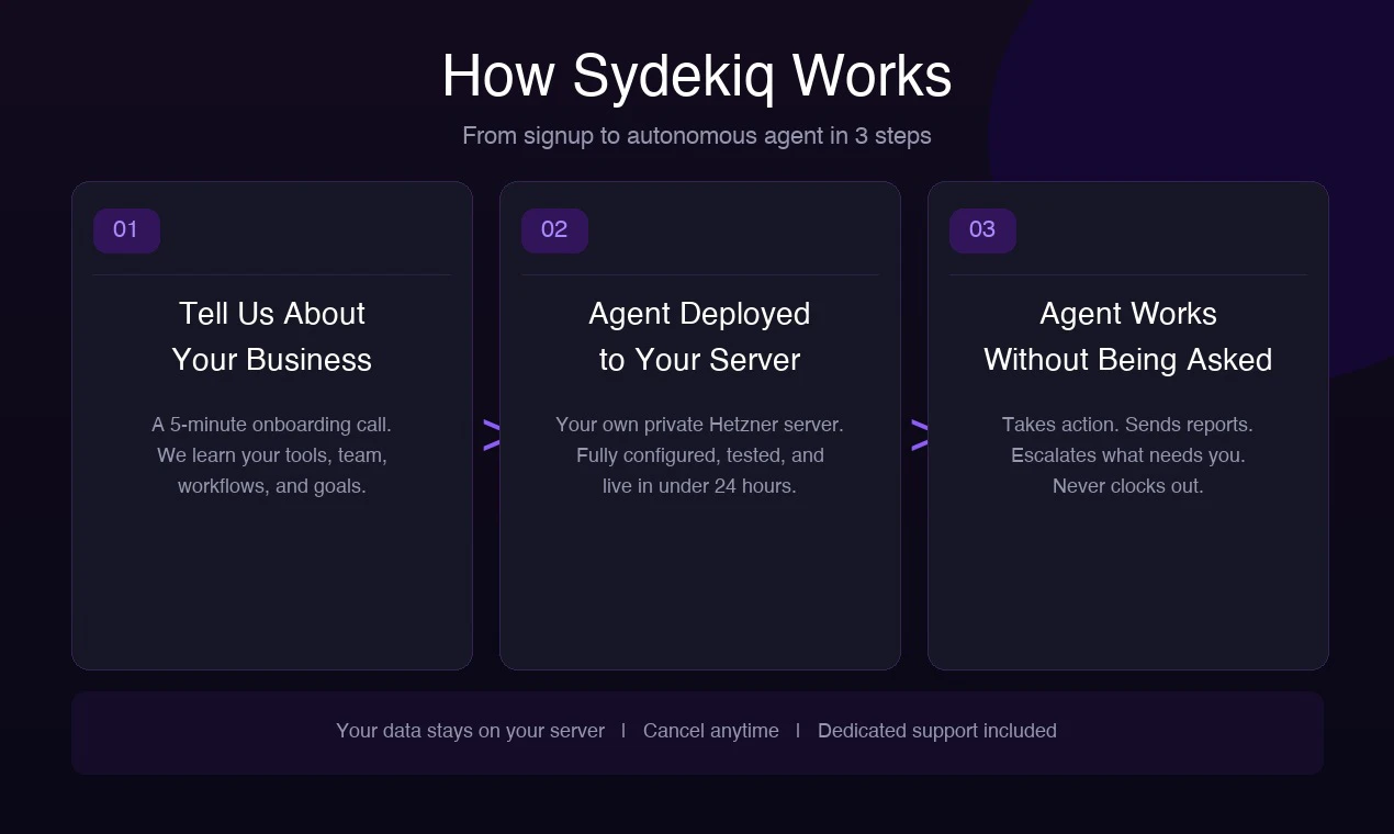 Sydekiq screenshot 1