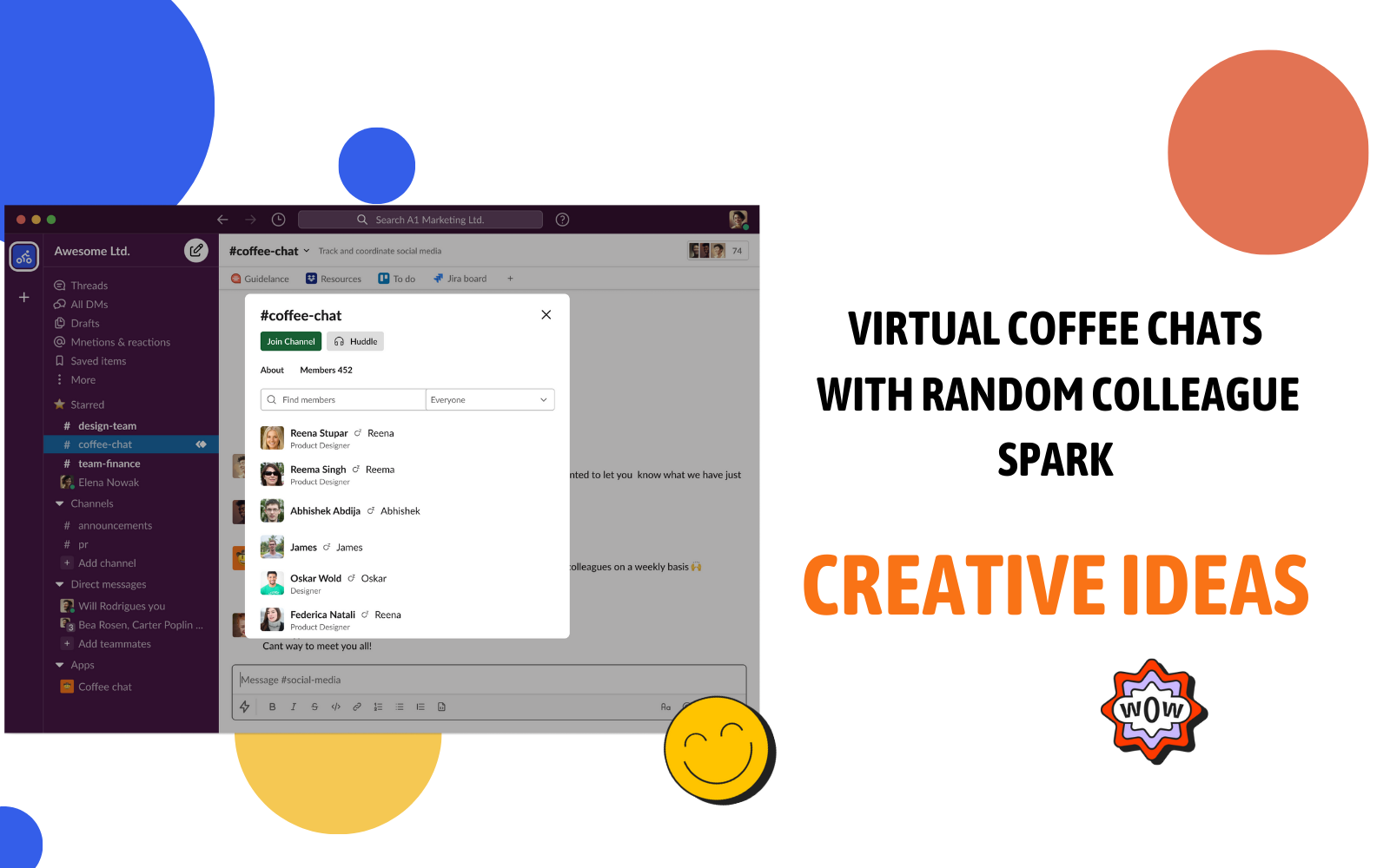 Aplicación de chat de café para Slack media 2