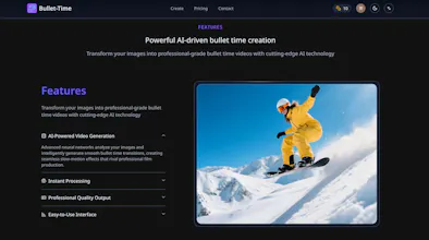 AI Bullet-Time Videos gallery image