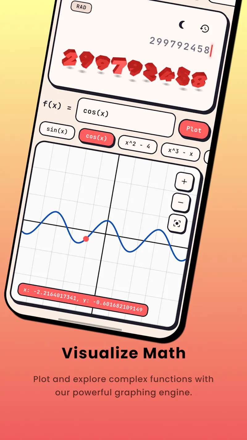 Slow Calculator: Scientific 3D screenshot 2