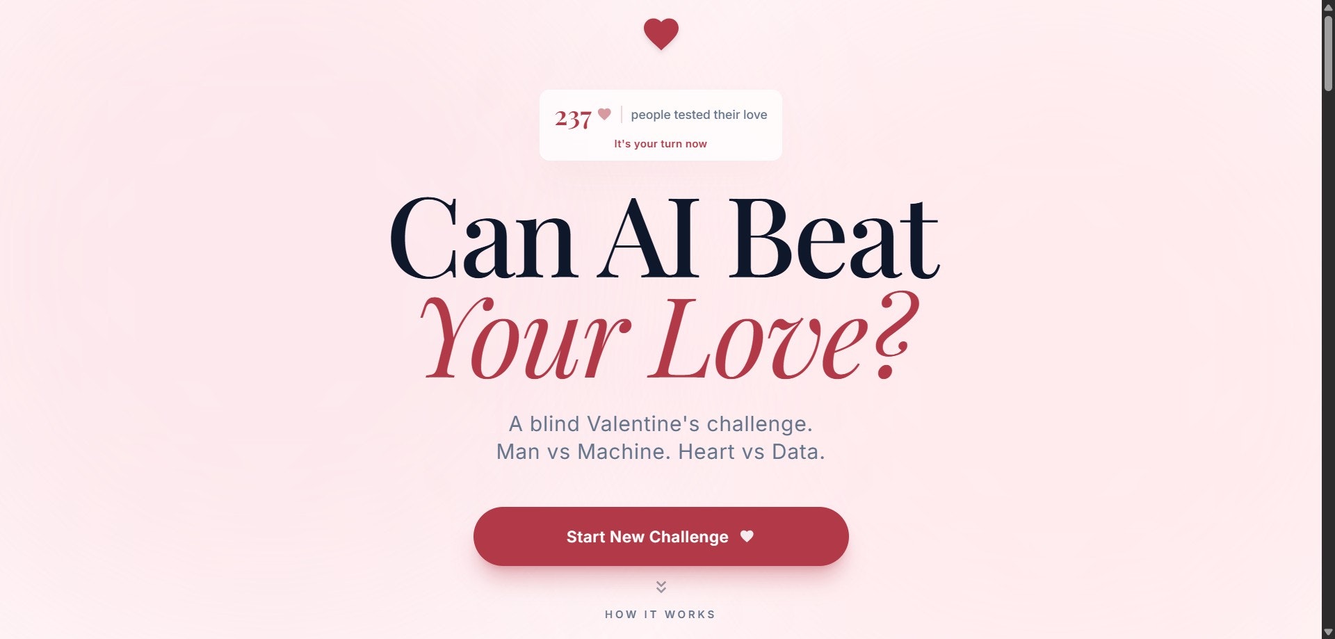 Can AI Beat Your Love? gallery image