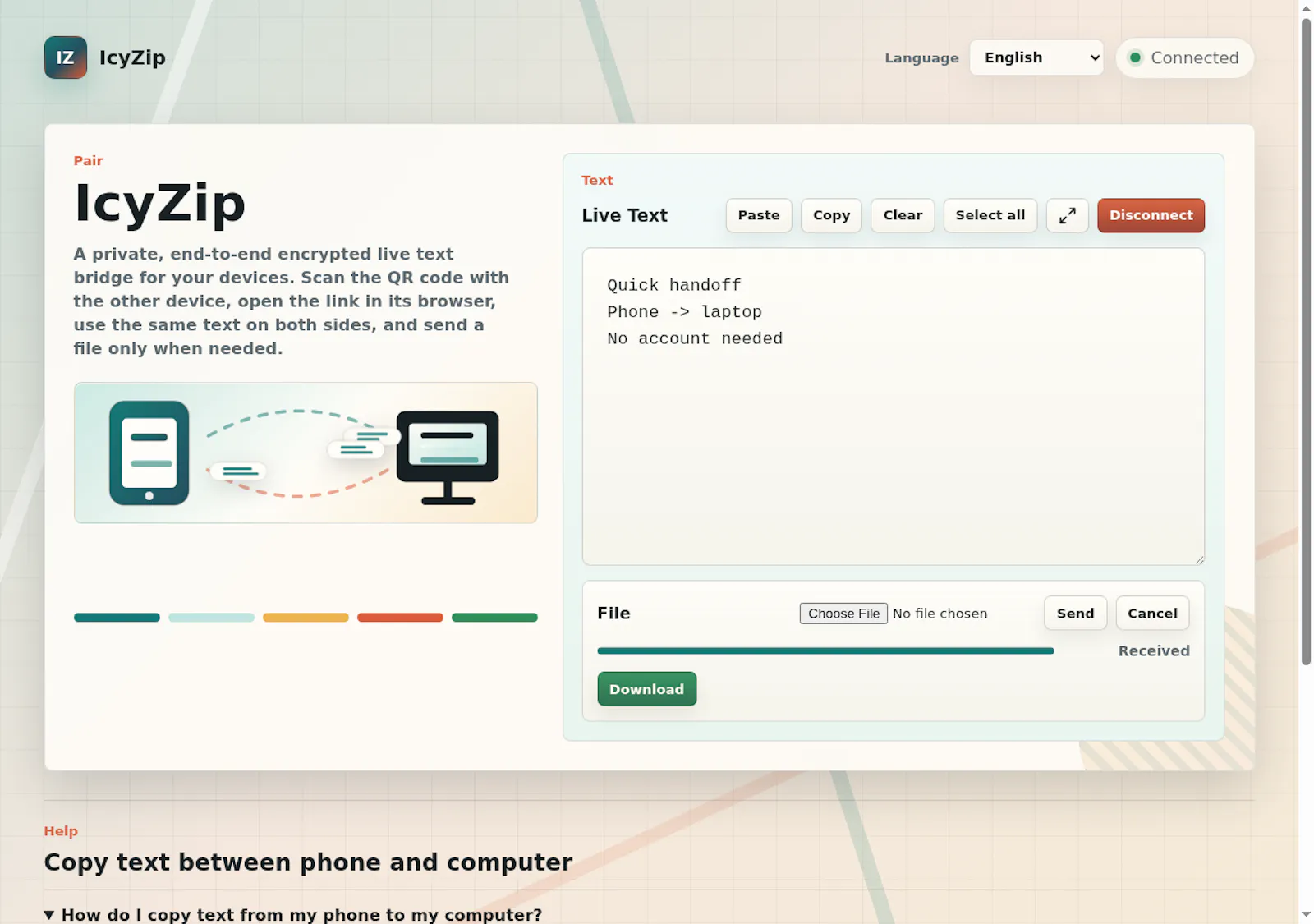 IcyZip screenshot 3