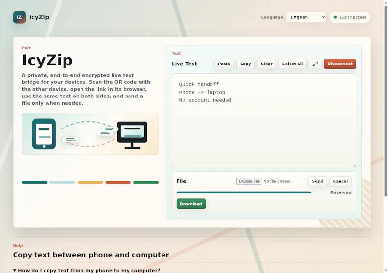IcyZip screenshot 3