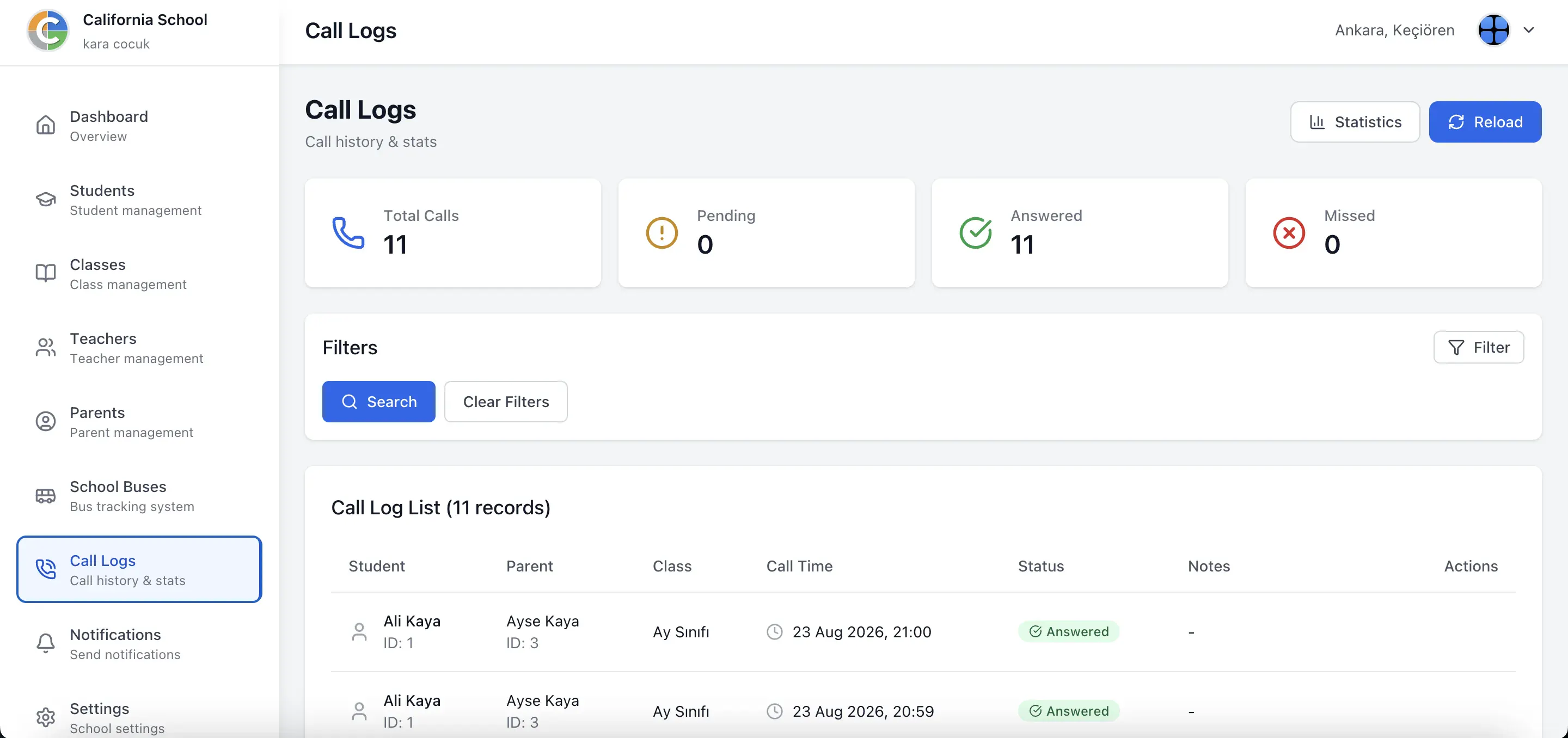 School Assistant screenshot
