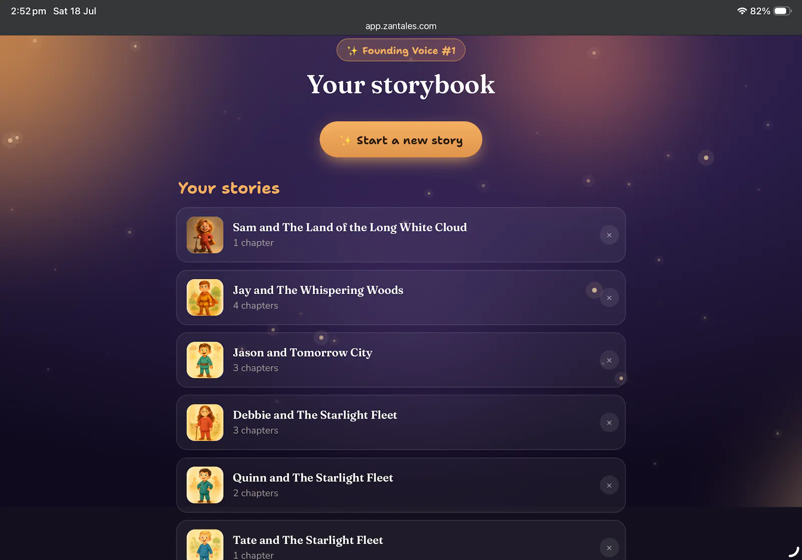 Zantales - your child in the Story screenshot 5