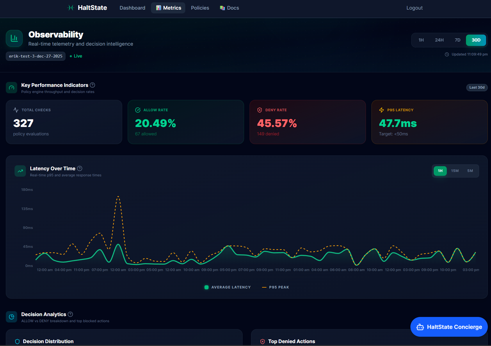 HaltState - Screenshot 4 showing product features and functionality
