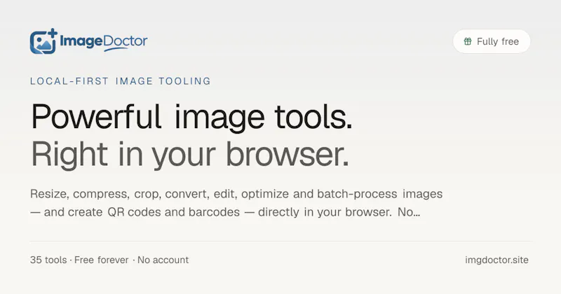 ImageDoctor screenshot 1