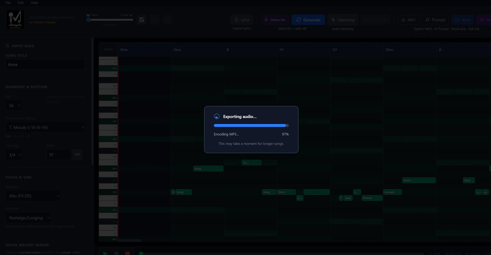 Margido Melodizer screenshot 4