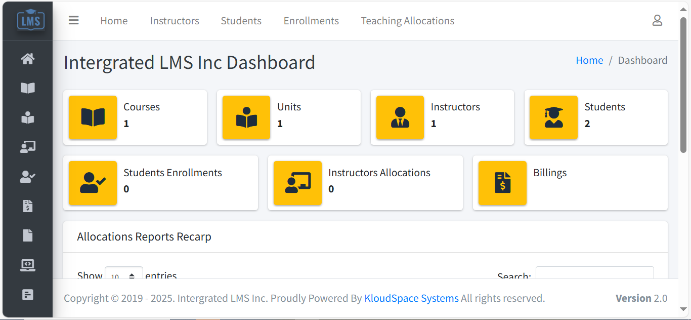 Intergrated Learning Management System - Screenshot 4 preview