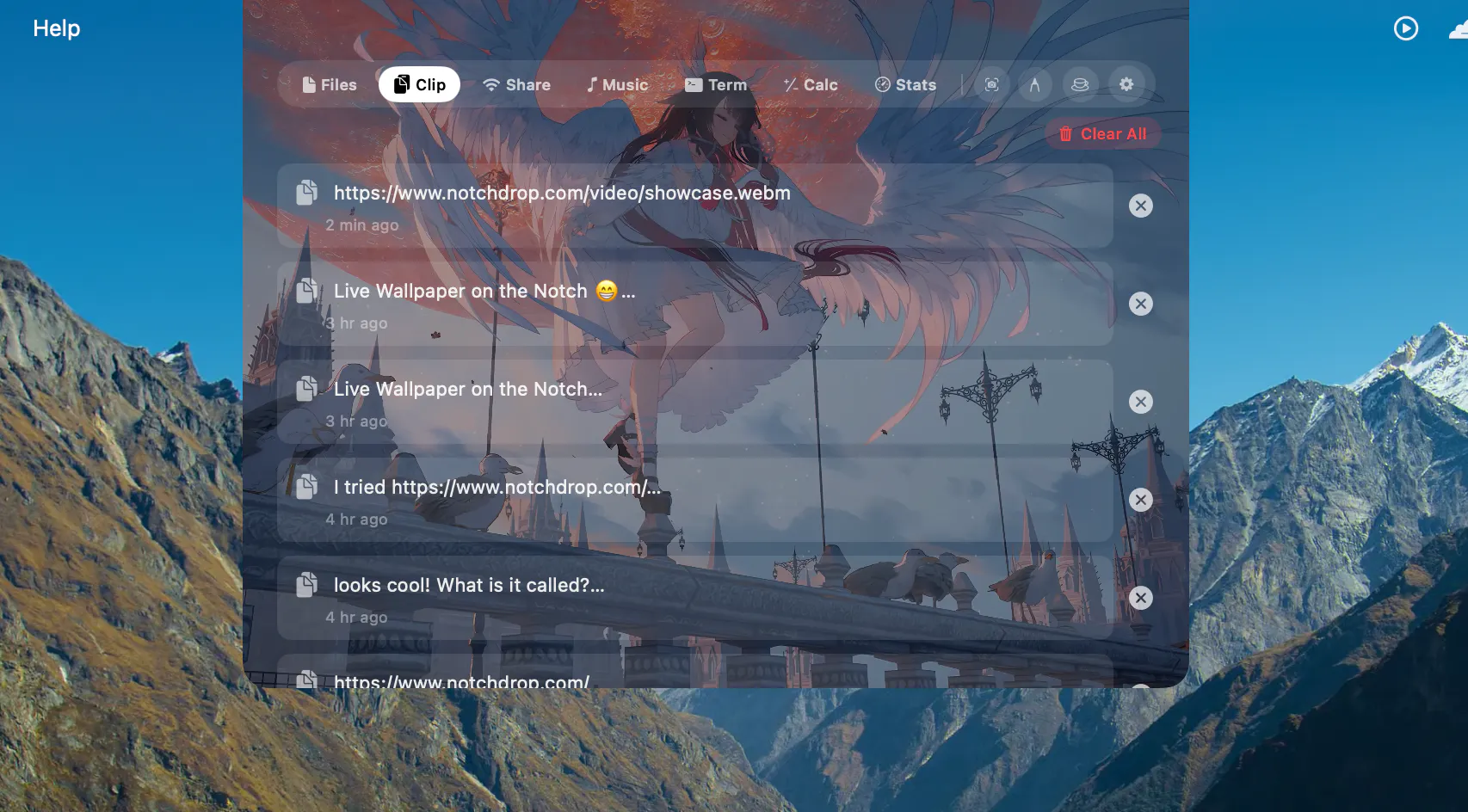 NotchDrop screenshot 6