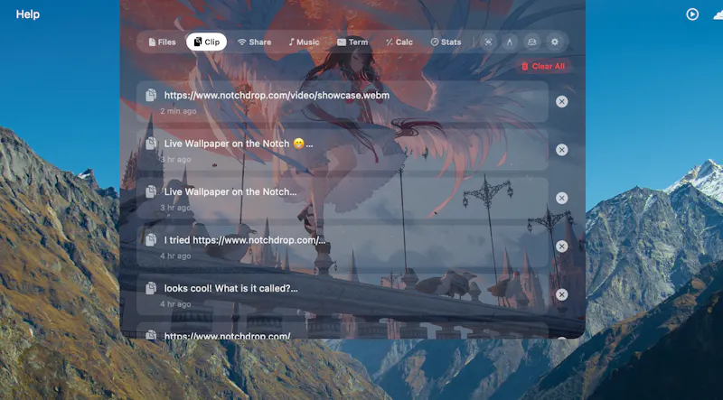 NotchDrop screenshot 7