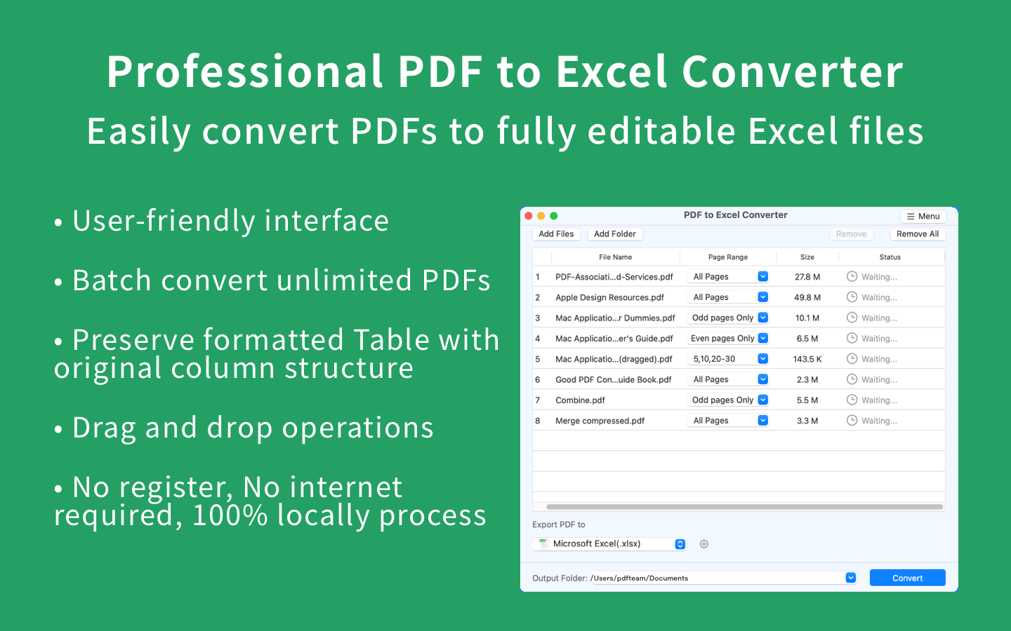Média Convertisseur PDF à Excel rapide 1