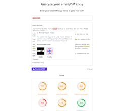 Cold Email Analyzer by Salemaker gallery image