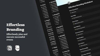 Notion Project Tracker Template gallery image