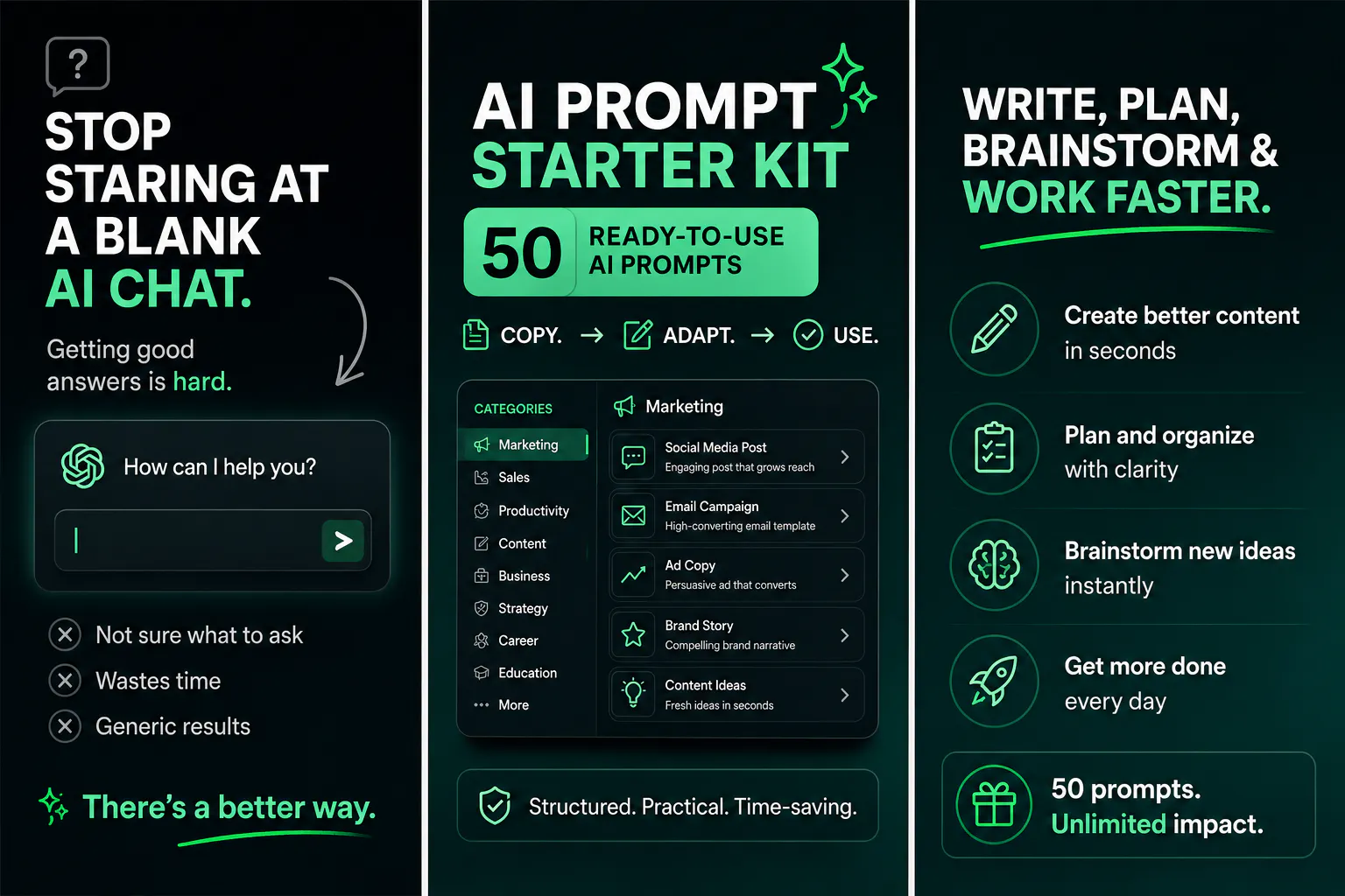 AI Prompt Starter Kit gallery image