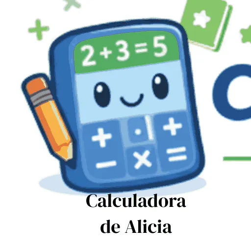 Calculadora de Alicia のプロダクトバナー
