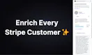 Hybound | Customer Enrichment for Stripe