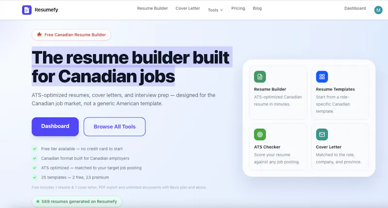 Resumefy screenshot 2