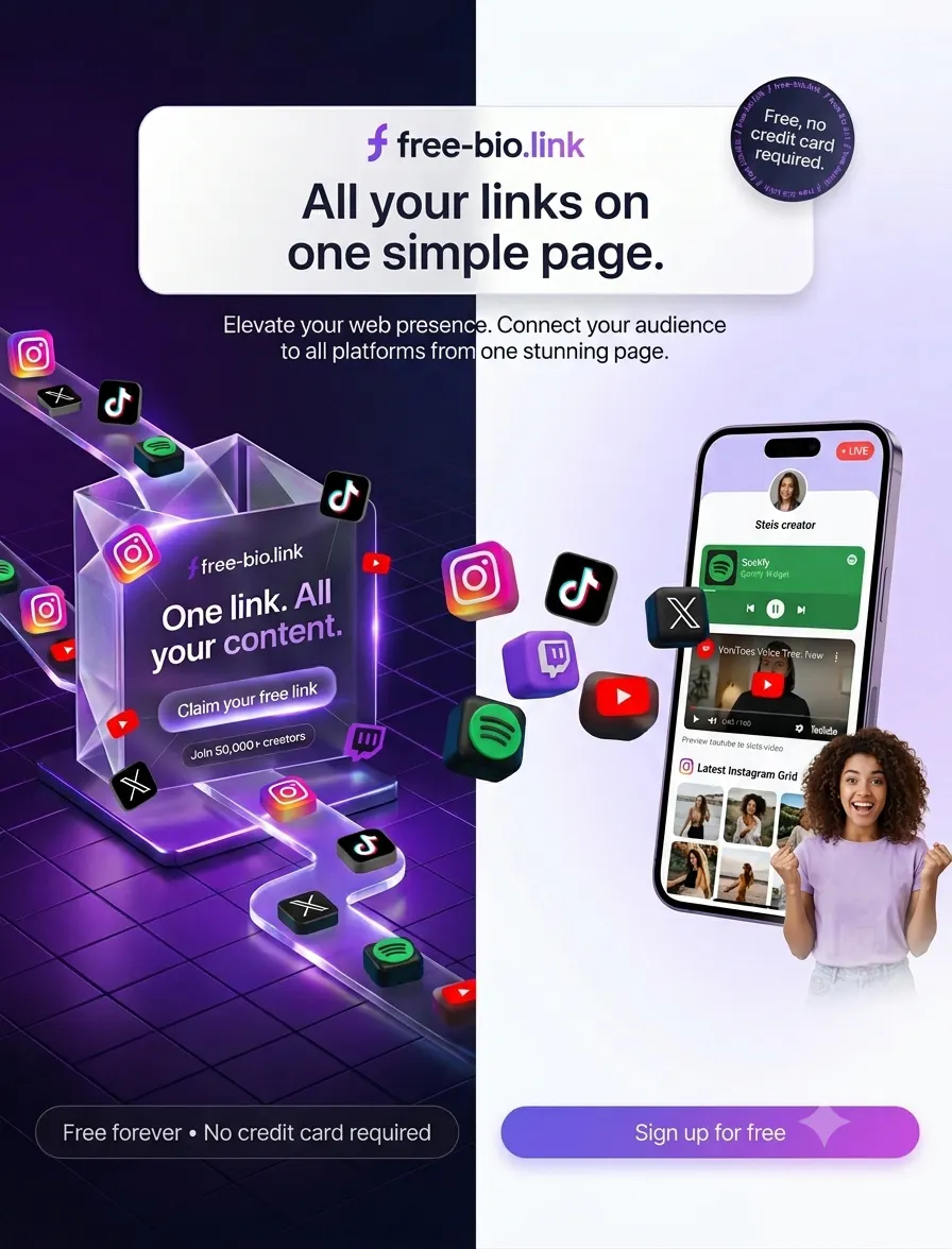 The Best Free Link in Bio Tool gallery image