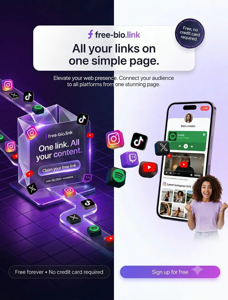 The Best Free Link in Bio Tool screenshot 3